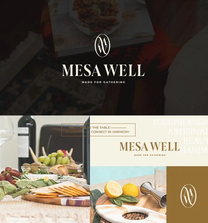 Mesa Well brand identity