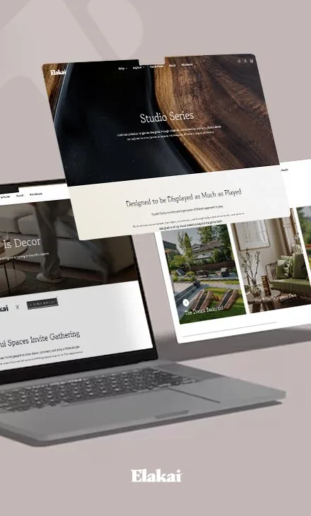 Elakai Studio Series website