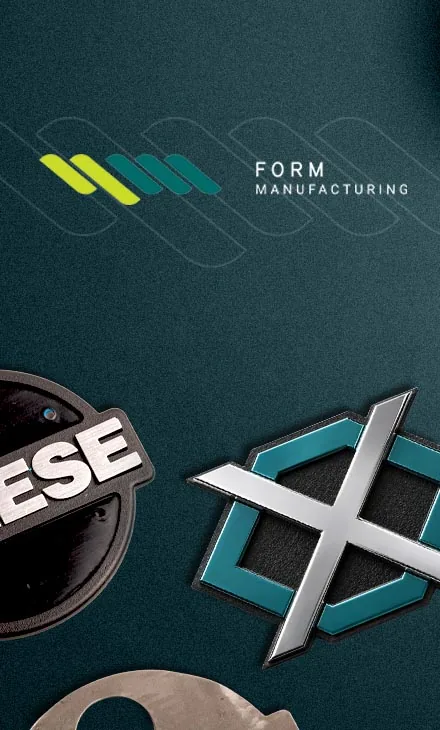 Form Manufacturing brand identity